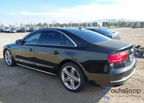 2013 Audi A8 4.0T z USA, uszkodzony, nr VIN WAUA2AFD7DN011078